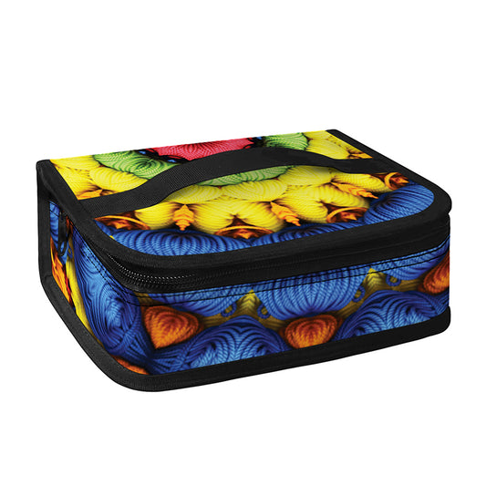 Colorful Kaleidoscope Print Small Lunch Bag