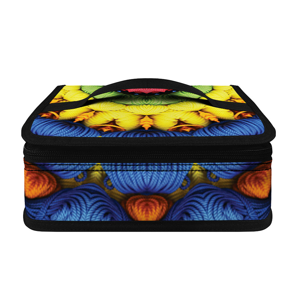 Colorful Kaleidoscope Print Small Lunch Bag