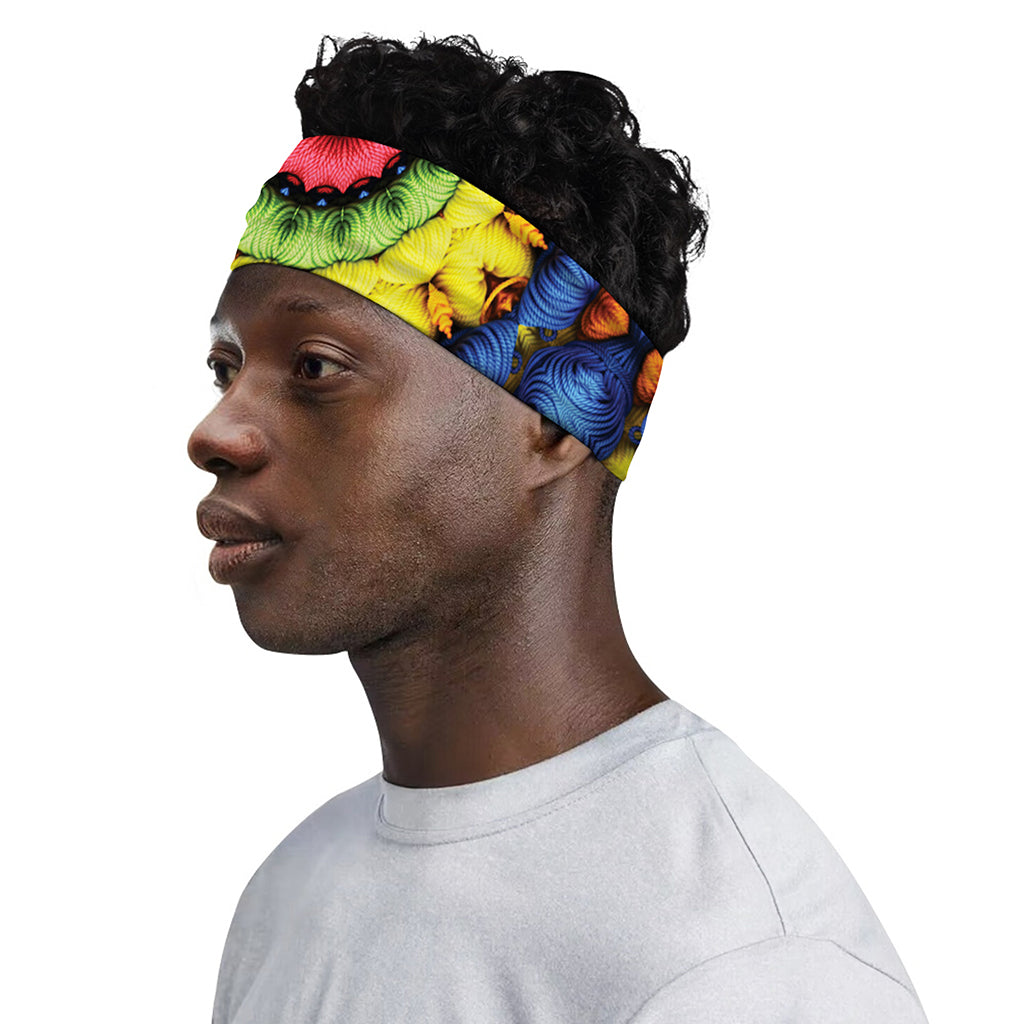 Colorful Kaleidoscope Print Sports Headband