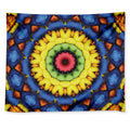 Colorful Kaleidoscope Print Tapestry