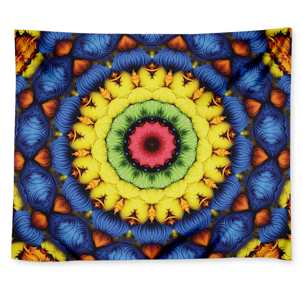 Colorful Kaleidoscope Print Tapestry