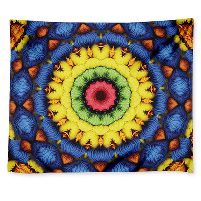 Colorful Kaleidoscope Print Tapestry