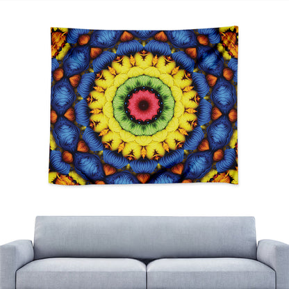 Colorful Kaleidoscope Print Tapestry
