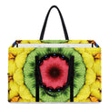 Colorful Kaleidoscope Print Utility Tote Bag