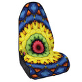 Colorful Kaleidoscope Print Waterproof Car Seat Cover