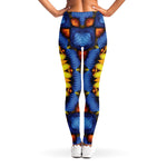 Colorful Kaleidoscope Print Women's Leggings