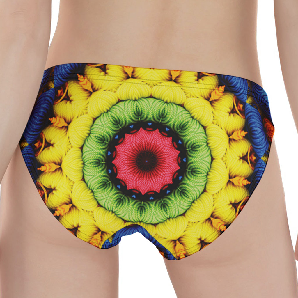 Colorful Kaleidoscope Print Women's Panties