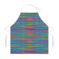 Colorful Knitted Pattern Print Adjustable Apron