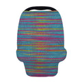 Colorful Knitted Pattern Print Baby Seat Cover