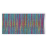 Colorful Knitted Pattern Print Beach Towel