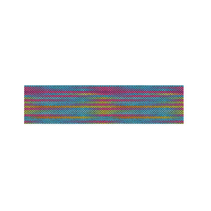Colorful Knitted Pattern Print Bed Runner