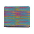 Colorful Knitted Pattern Print Bifold Wallet