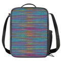 Colorful Knitted Pattern Print Crossbody Lunch Bag
