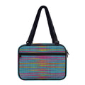 Colorful Knitted Pattern Print Double Strap Bible Bag