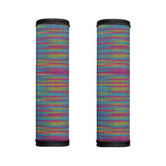 Colorful Knitted Pattern Print Handle Covers