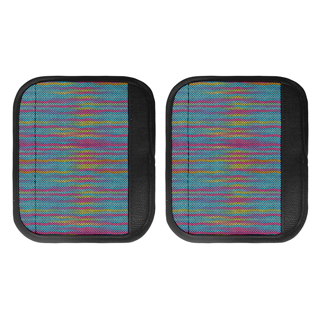 Colorful Knitted Pattern Print Handle Covers