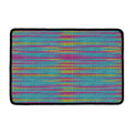 Colorful Knitted Pattern Print Kitchen Mat