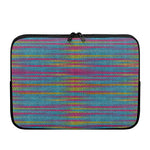 Colorful Knitted Pattern Print Laptop Sleeve