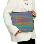 Colorful Knitted Pattern Print Laptop Sleeve