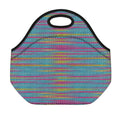 Colorful Knitted Pattern Print Neoprene Lunch Bag