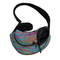 Colorful Knitted Pattern Print Pet Sling Carrier