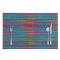 Colorful Knitted Pattern Print Placemat