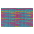 Colorful Knitted Pattern Print Polyester Doormat