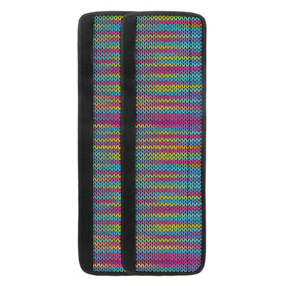 Colorful Knitted Pattern Print Refrigerator Handle Covers