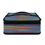 Colorful Knitted Pattern Print Small Lunch Bag