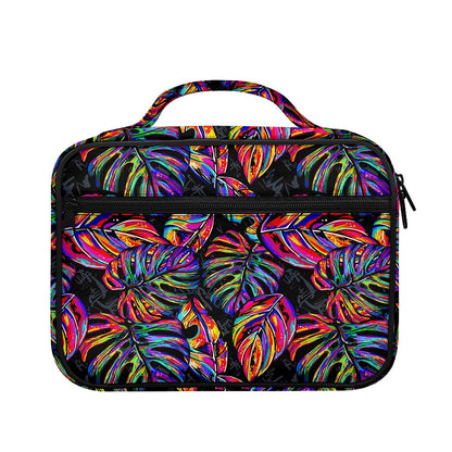 Colorful Leaf Tropical Pattern Print Briefcase Bible Bag