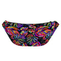 Colorful Leaf Tropical Pattern Print Fanny Pack