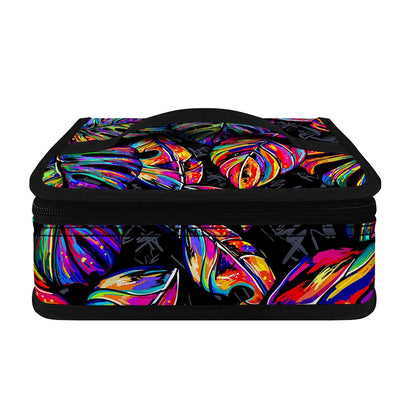 Colorful Leaf Tropical Pattern Print Small Lunch Bag