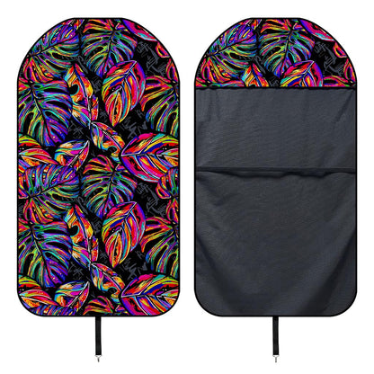 Colorful Leaf Tropical Pattern Print Waterproof Car Seat Cover