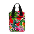 Colorful Leaf Watermelon Pattern Print Bible Tote Bag