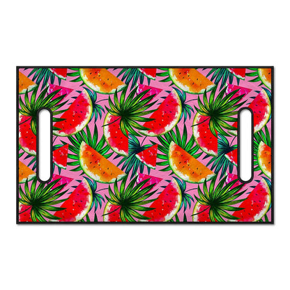 Colorful Leaf Watermelon Pattern Print Golf Cart Seat Cover