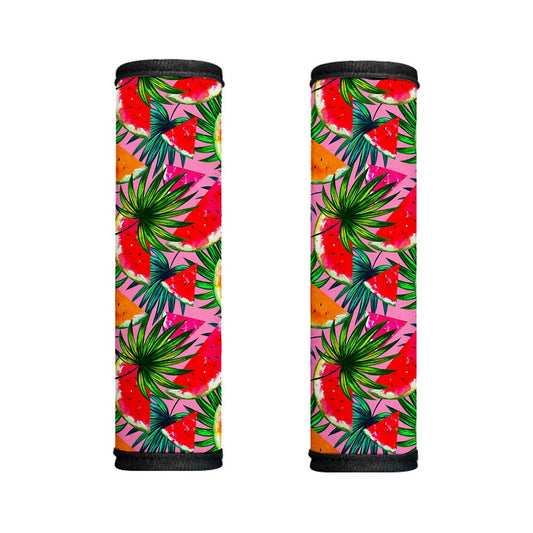 Colorful Leaf Watermelon Pattern Print Handle Covers