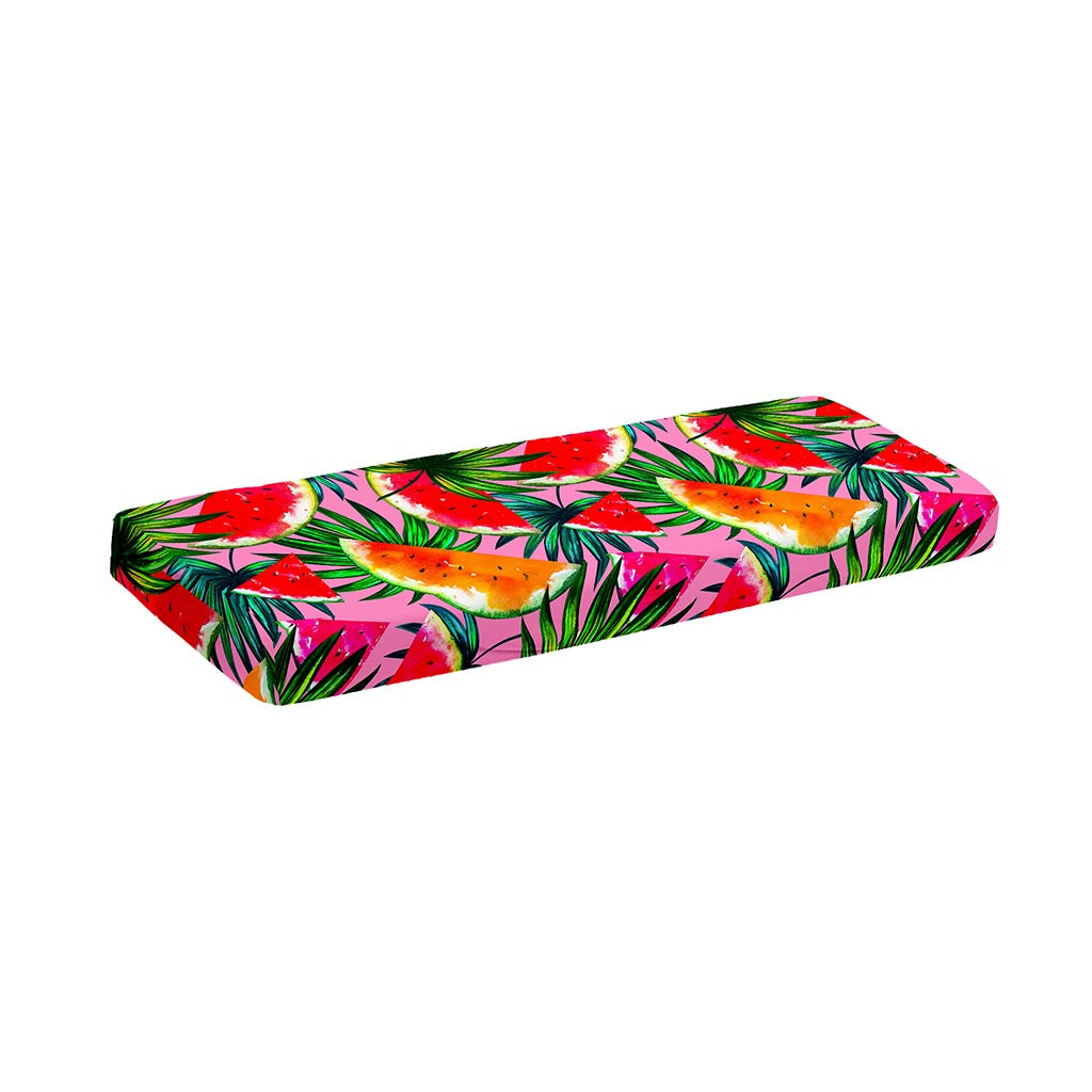 Colorful Leaf Watermelon Pattern Print Piano Keyboard Cover