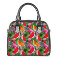 Colorful Leaf Watermelon Pattern Print Shoulder Handbag
