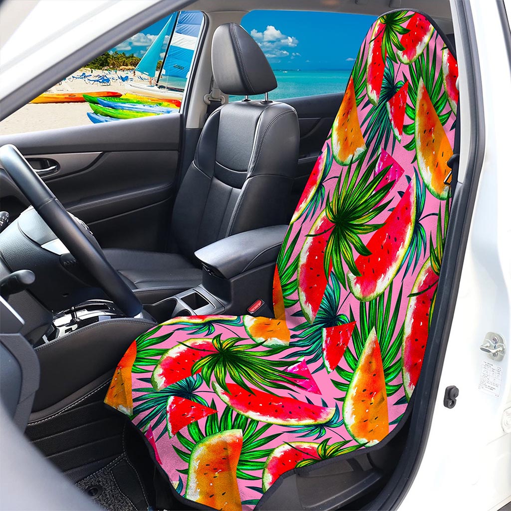 Colorful Leaf Watermelon Pattern Print Waterproof Car Seat Cover