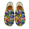 Colorful Leaves Tropical Pattern Print Casual Shoes