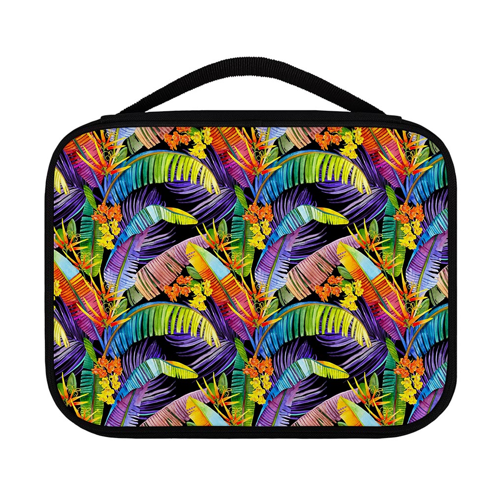 Colorful Leaves Tropical Pattern Print Classic Bible Case