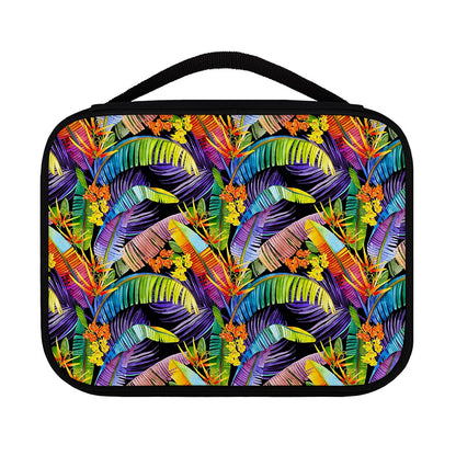 Colorful Leaves Tropical Pattern Print Classic Bible Case