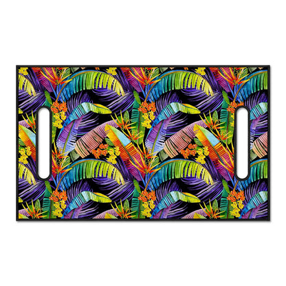 Colorful Leaves Tropical Pattern Print Golf Cart Seat Cover