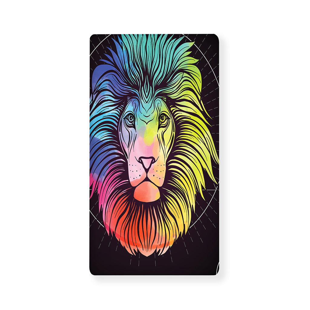 Colorful Leo Sign Print Baby Crib Sheet