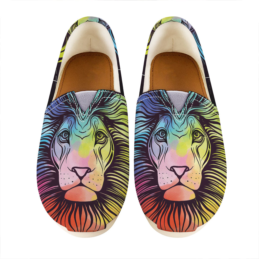 Colorful Leo Sign Print Casual Shoes