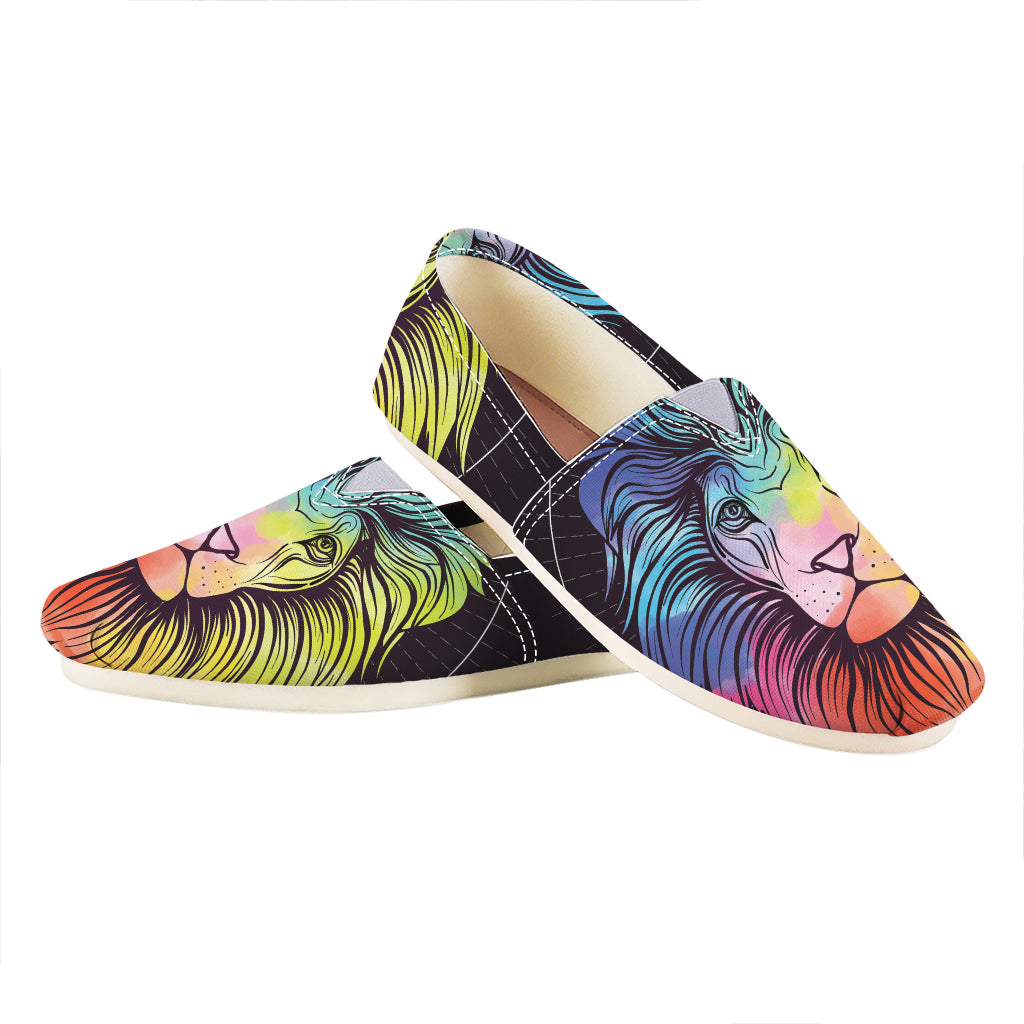 Colorful Leo Sign Print Casual Shoes