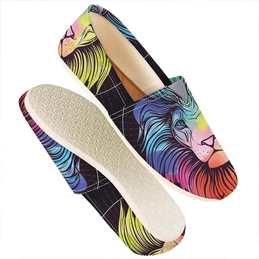Colorful Leo Sign Print Casual Shoes