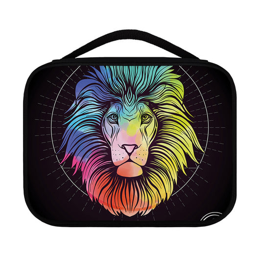 Colorful Leo Sign Print Classic Bible Case