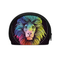 Colorful Leo Sign Print Coin Purse