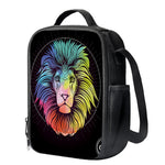 Colorful Leo Sign Print Crossbody Lunch Bag